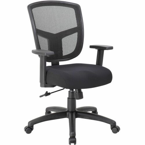 Chair, Task, Mesh, Tilt, Casters, 275lbCap, 27"Wx27"Dx40"-42"H, BK