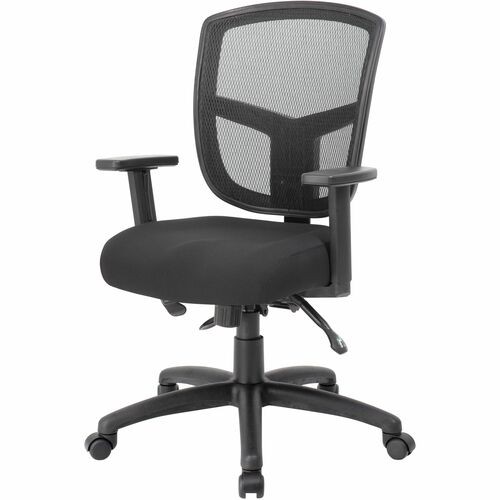 Chair, Task, Mesh, 3PaddleTilt, Caster, 275lbCap, 27"Wx27"Dx42", BK