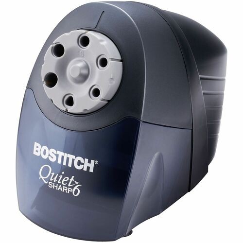 PencilSharpener, Electric, 6-Size, QuietSharp, MagnaSafeShutoff, JamFree, XHC, Black