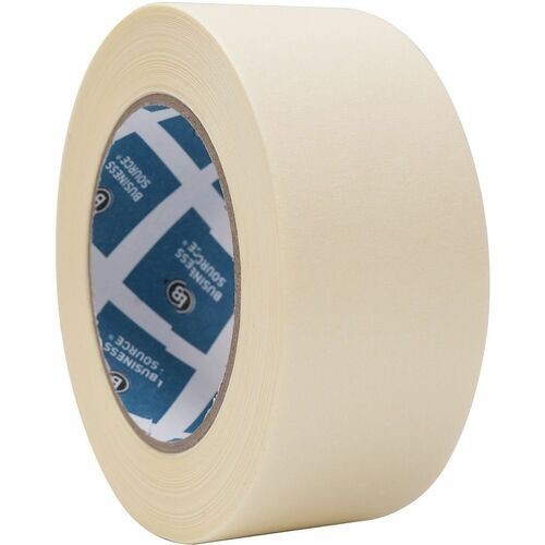 Masking Tape, 3" Core, 2"x60Yds, 1 Roll, Tan