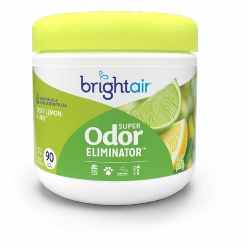 Air Freshener, Zesty Lemon & Lime, 14oz, 6/CT, Yellow