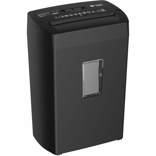 Shredder, Cross-Cut, P-4 Security, 12 Sheets/Pass, 5.5Gallon, Black