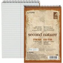 Steno Notebooks, Gregg Rule, 6"x9", 70 Sheets, WE