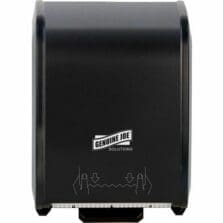 Dispenser, f/Paper Towels, Touchless, Battery-Free, High-Capacity, Black