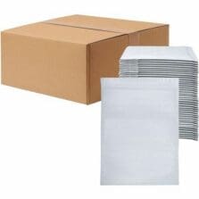 Bubble Mailers, Self-Seal, Tear/Weather/Puncture-Resist, Opaque, Polyethylene, #7, 14-1/4"x20", 50/CT, CR