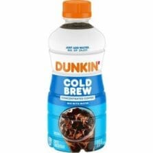 Coffee, Cold Brew, Dunkin', Concentrate, 31oz, Brown