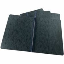 Report Cover, 3" Capacity Fasteners, 8.5"x11", Black