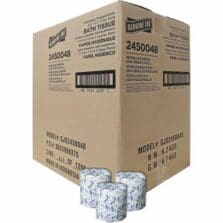 Bathroom Tissue, 2-Ply, 4.5" x 3.1", 500 Sheets/Roll, 48/BX, 1BX/CT, White