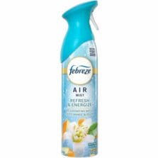Air Freshener Spray, Natural Propellant, Refresh&Energize Scent, 8.1oz, 6/CT, Blue