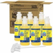 Grill Cleaner, Dawn, Professional, Hi-Temp, f/Commercial Kitchens, Flip-Top, 32oz, 6/CT, Yellow