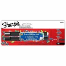 Markers, Acrylic, Water-Based, Fine-Tip, 2/PK, Core Assorted