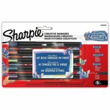 Markers, Acrylic, Water-Based, Fine-Tip, 5/PK, Earth Tones