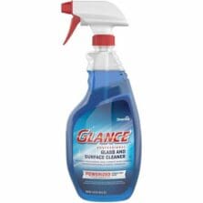 Powerized Professional Glass & Surface Cleaner Spray, 32oz, 8/CT, Blue