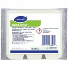 Air Fresheners, Refills, 30-Day, Green Apple, 0.67oz, 12/CT, Opaque