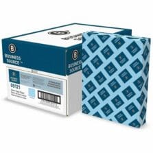 Multipurpose Color Paper, 20 lb, 8-1/2"x11", 500/RM, 10/CT, Blue