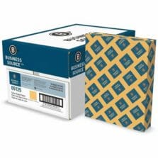 Multipurpose Color Paper, 20 lb, 8-1/2"x11", 500/RM, 10/CT, Goldenrod