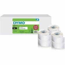 LabelWriter Multipurpose Labels, 1-1/8" x 3-1/2", 350/Roll, 6 Roll/PK, White