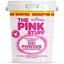 Stain Remover,Whites, OxiPowder, Gentle, Brightening, FreshScent, 2.2lb, 6/CT, White