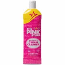 Cleaner, Cream, MultiPurpose/MultiSurface, MildAbrasive, Natural,Grease&Grime&Stains, 16.9oz, 12/CT, Pink