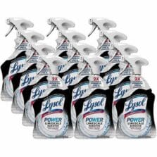 BathroomCleaner, Power, Limescale/HardWaterStains, Sanitize, Foam, Glass/Tile, AtlanticFresh, 32oz, 12/CT, WE