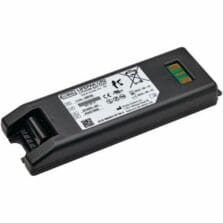Battery, Lithium, f/LPCR2 Devices, Defibrillators, AED, LongLasting, Reliable, Black