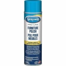 Polish,Furniture, Foaming, Cleans/Waxes/Dusts, Lemon Scent, 16oz, 12/CT, Yellow