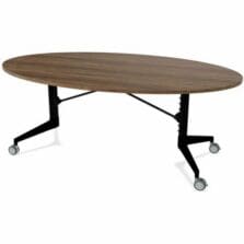 Tables, Scissor/Folding, MultiPurpose, HPLaminateTop/CastAlumBase, 48"Wx79"Dx29"H, 2/CT, ForgedSteel
