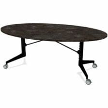 Tables, Scissor/Folding, MultiPurpose, HPLaminateTop/CastAlumBase, 48"Wx79"Dx29"H, 2/CT, MangaloreMango