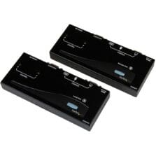 1 Computer(s) - 500 ft Range - VGA - 1024 x 768 Maximum Video Resolution - 2 x Network (RJ-45) - 4 x PS/2 Port - 4 x VGA - 120 V AC, 240 V AC Input Voltage - Desktop - TAA Compliant