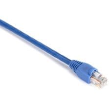 1 ft Category 5e Network Cable for Patch Panel, Wallplate, Network Device - First End: 1 x RJ-45 Network - Male - Second End: 1 x RJ-45 Network - Male - 1 Gbit/s - Patch Cable - Gold Plated Contact - CM - 24 AWG - Blue - 1 Each