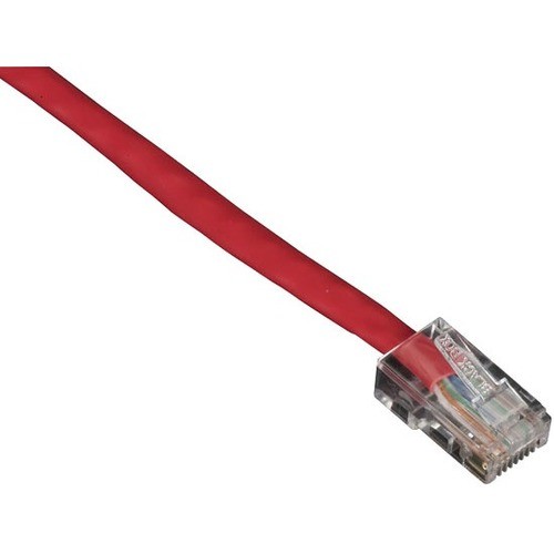 1 ft Category 5e Network Cable for Patch Panel, Wallplate, Network Device - First End: 1 x RJ-45 Network - Male - Second End: 1 x RJ-45 Network - Male - Patch Cable - CM - 24 AWG - Red - 1 Each