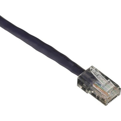 1 ft Category 5e Network Cable for Patch Panel, Wallplate, Network Device - First End: 1 x RJ-45 Network - Male - Second End: 1 x RJ-45 Network - Male - Patch Cable - CM - 24 AWG - Purple - 1 Each