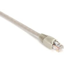 10 ft Category 5e Network Cable for Patch Panel, Wallplate, Network Device - First End: 1 x RJ-45 Network - Male - Second End: 1 x RJ-45 Network - Male - 1 Gbit/s - Patch Cable - Gold Plated Contact - CM - 24 AWG - Beige - 1 Each