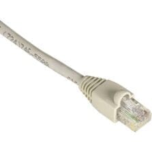 10 ft Category 5e Network Cable for Patch Panel, Wallplate, Network Device - First End: 1 x RJ-45 Network - Male - Second End: 1 x RJ-45 Network - Male - Patch Cable - Gold Plated Contact - CM - 24 AWG - Beige - 1 Each