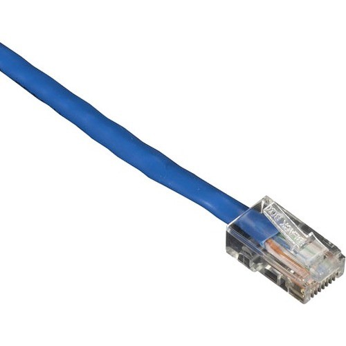 100 ft Category 5e Network Cable for Patch Panel, Wallplate, Network Device - First End: 1 x RJ-45 Network - Male - Second End: 1 x RJ-45 Network - Male - Patch Cable - 24 AWG - Blue - 1 Each