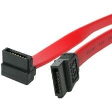 1.50 ft SATA Data Transfer Cable for Motherboard, Hard Drive, Computer Case, Server, Workstation - First End: 1 x 7-pin SATA 3.0 - Female - Second End: 1 x 7-pin SATA 3.0 - Female - 6 Gbit/s - Red - 1 Each