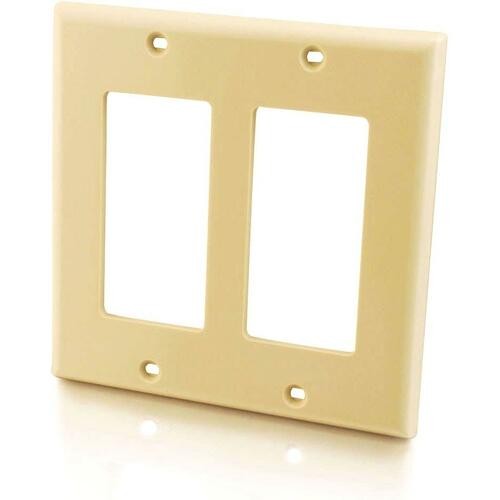 2-gang - Ivory - 1 Each