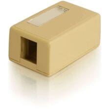 1 x Total Number of Socket(s) - Ivory - 1 Each