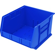 Bins, Unbreakable/Waterproof, 16-1/2"x18"x11", Blue