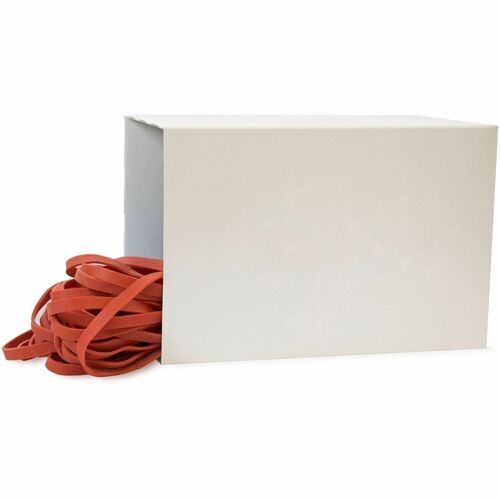 Rubber Bands, Heavy-duty,33" Gal Cans, Large, 12", 50/BX, Red