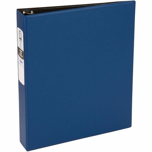 ECONOMY NON-VIEW BINDER WITH ROUND RINGS, 3 RINGS, 1.5" CAPACITY, 11 X 8.5, BLUE, (3400)