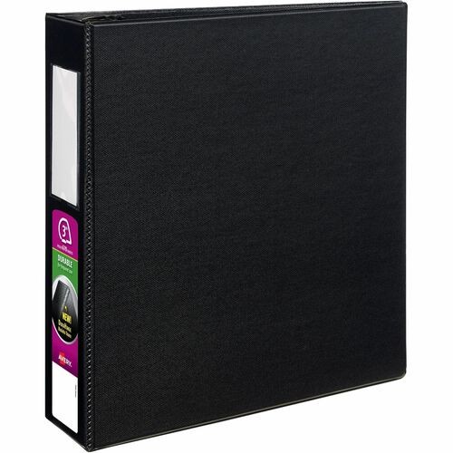 DURABLE NON-VIEW BINDER WITH DURAHINGE AND EZD RINGS, 3 RINGS, 3" CAPACITY, 11 X 8.5, BLACK, (8702)