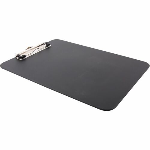 Unbreakable Recycled Clipboard, 0.5" Clip Capacity, Holds 8.5 x 11 Sheets, Black