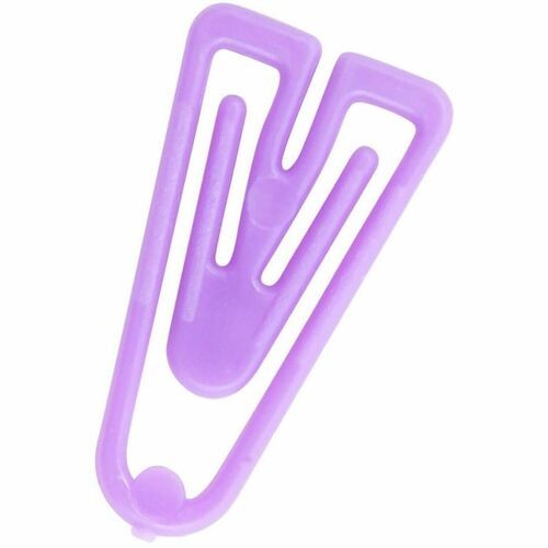 Plastiklips Paper Clips, Small, Smooth, Assorted Colors, 1,000/Box