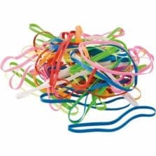 PlastiBands, Size 2-1/8", 200/BX, Assorted Colors