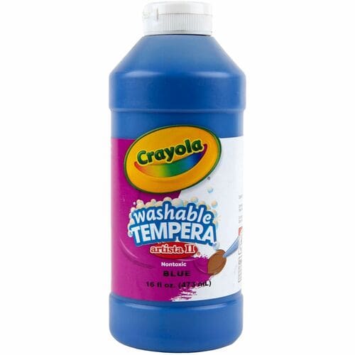 Tempera Paint, All-Purpose, Artista II, Nontoxic, 16oz, Blue