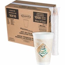 Foam Cups, 16 oz, 25/BG, 40BG/CT, MI