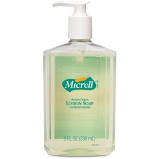 Antibacterial Lotion Soap, Pump Bottle, 8 oz.