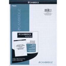 Stiff Back Planning Pad, Quad Rule, 80 Shts, 8-1/2"x11-3/4", WE