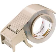 Sealing Tape Hand Dispenser, Up to 2" Wide, 3" Core, GY